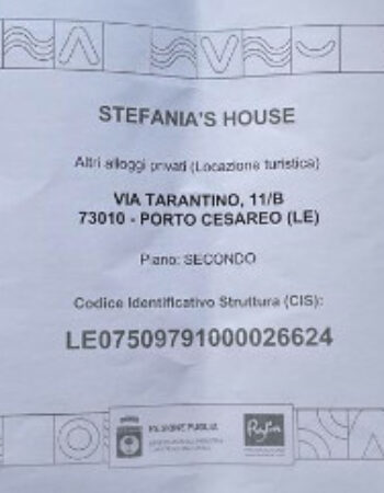 Stefania’s House